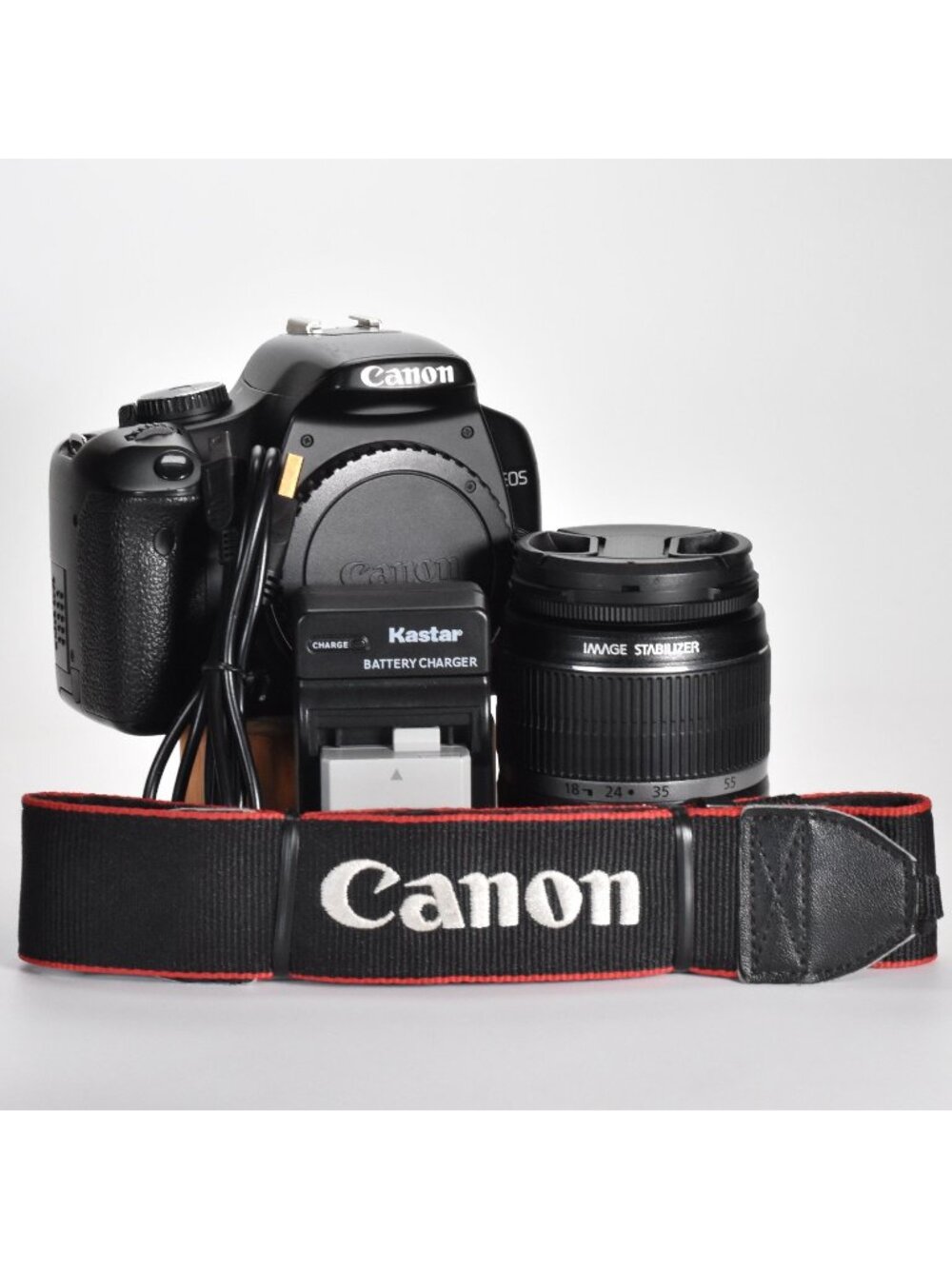 Canon EOS XSi/450D DSLR Digital Camera Canon 18-55mm IS Lens 6,479 Clicks